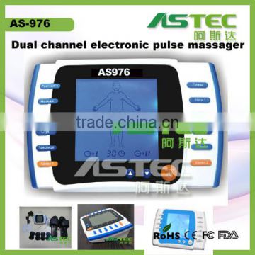 AS976 electronic pulse massage with voice and language