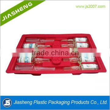 blister packaging tray with flocking have protection function