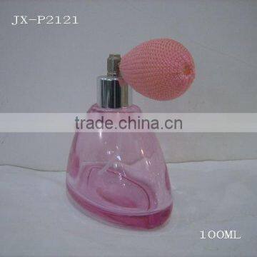 100ml pink Atomizer Bulb Bottles(JX-P2121)