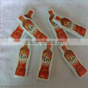 Magic juice bottle shapes compressed compact cotton towel, promotion Towel