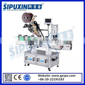 Sipuxin automatic plastic bag labeling machine top labeling machine