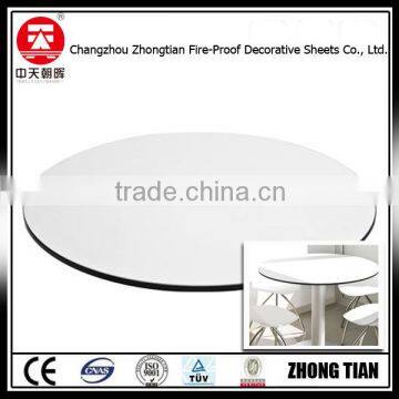 Round Table Top White Board Compact Laminate Board Melamine Laminated Board photo-5