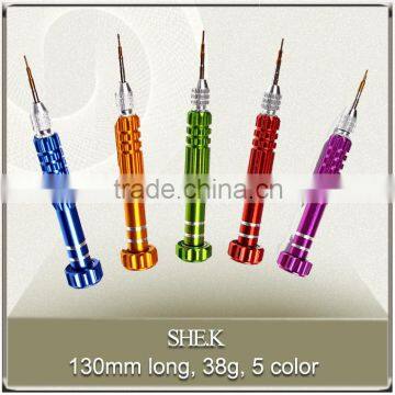 High quality colorful eyeglass/phone repair kit CR-V steel screwdriver