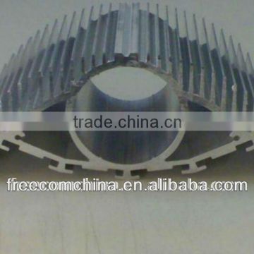 industrial 6063 aluminium exstrusion heatsink profile