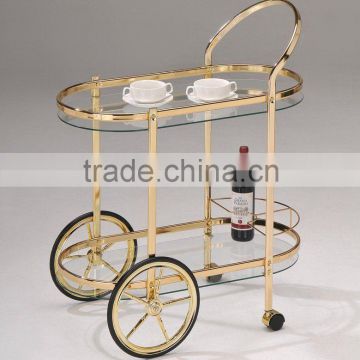 Trolley/ Glass Serving Cart