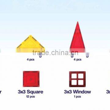 DIY Magnetic Education Toy for Children Magnetic Building Blocks Plastic Toy photo-2