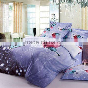 200TC King Size 3D Digital Printed Cotton Bedding Sets