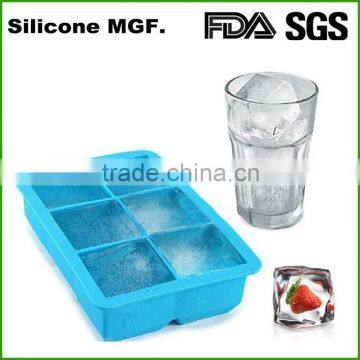 Home garden party used summer cooler silicon ice cream maker ice cube tray
