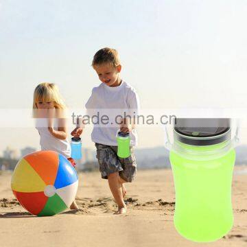 Ce Rohs IP67 Rechargeable Solar Led Torch for Camping Fishing Trekking Backpacking photo-5