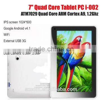 Quad Core CPU with 7" TFT LCD capacitive screen 1024*600 i-002