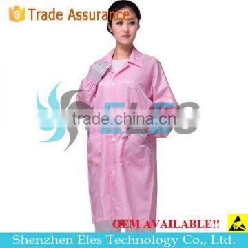 Cleanroom and EPA use with good quality esd garment cleanroom clothes with low price