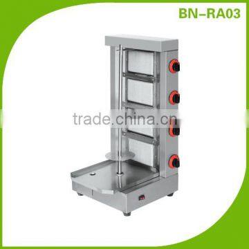 BN-RA04 Vertical Broiler Equipment Doner Kebab Making Machine Chicken Grill Gas Shawarma Machine