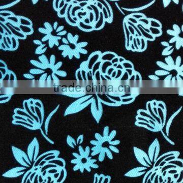 Polyester flock fabric for curtain and sofa