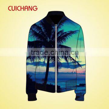 OEM Custom design mens bomber jacket