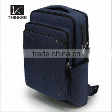 2015 New Design Canvas Waterproof Hiking Backpack for Camping