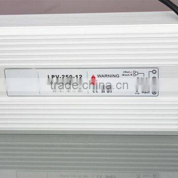 UL Approved Waterproof LED Switching Power Supply 250w 12v Two Years Warranty photo-4