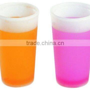 Plastic cooling tumbler