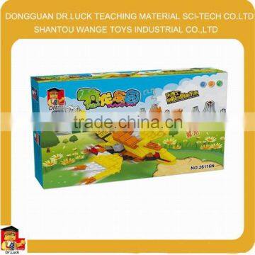 promotion play toy Dinosaur Block play Set dinosaur figure