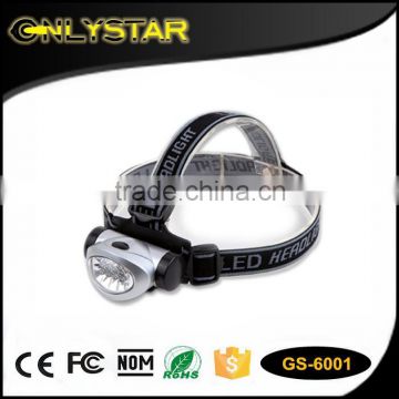 ABS bike headlight led head light, led head lamp light bike, kids led head torch lamp