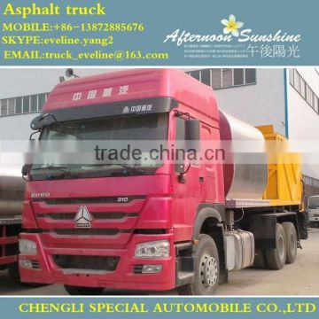 China 12CBM asphalt distributor truck on hot sale