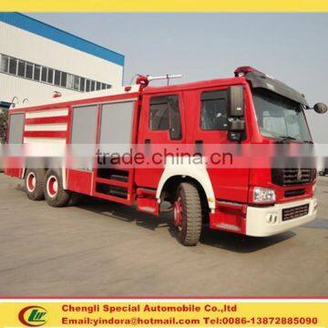 Best price howo 30000 liters water fire truck