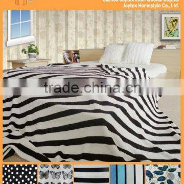 polyester printed coral fleece blanket for SouthAfrica