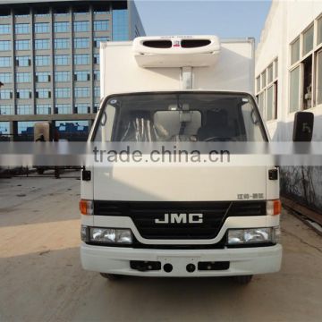 Customized design JMC 4X2 small reefer truck sale