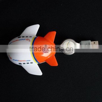 usb mini areoplane shape mouse