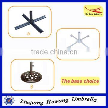 steel cross Outdoor Umbrella Base