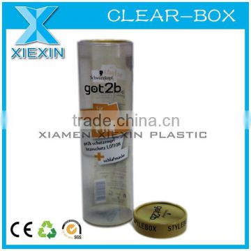 pvc round box wholesale clear plastic tube packaging