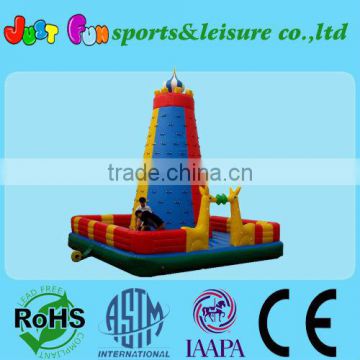 new inflatable climbing wall /fantastc inflatable climbing mountain