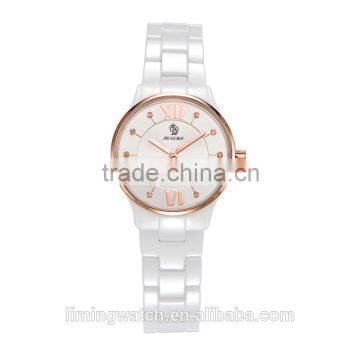 2015 Charming Elegant Vogue Ceramic Watch for Women Quartz Movt Lady Watch, Diamond Watches photo-4