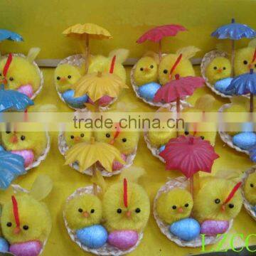 Fancy artificial feather birds LZCC1049