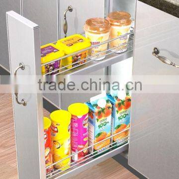 TKK 2 Layer Chrome Accessory For Cabinet Kitchen