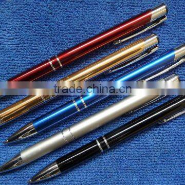 Good quality promotion cheap and popular metal ball pen