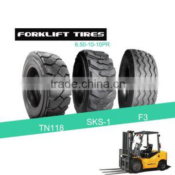 6.50-10-10pr excellent qualtiy bias nylon inner tube forklift tyres made in China