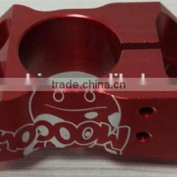 Laser etched high quality aluminum cnc machining part