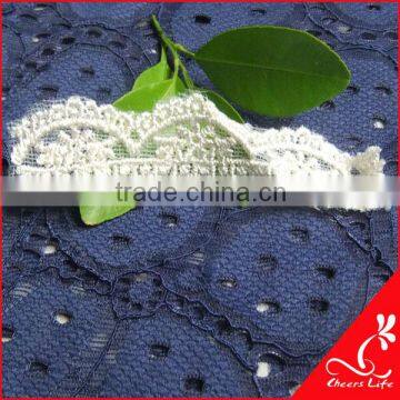 cheerslife polyester mesh lace shoe material