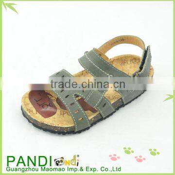 2015 New design popular cheap boys PU sandal for Middle East