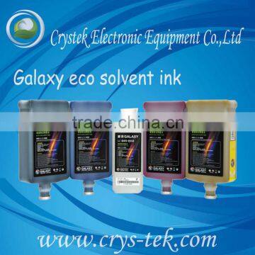 Galaxy eco solvent ink for epson dx4/ dx5 printhead