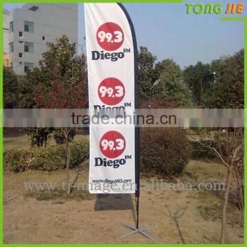 Outdoor beach flag ,100% polyester flag,flag with ground spike