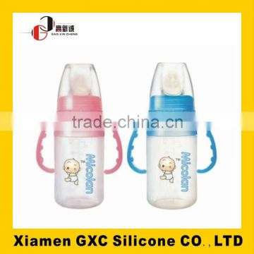 2016 150ml silicone baby bottle