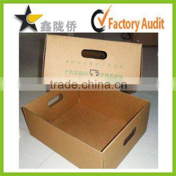 Custom 5 ply strong corrugated vegetable carton box