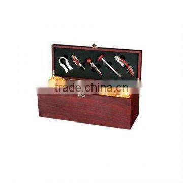 deluxe wine set box with accessories storage box