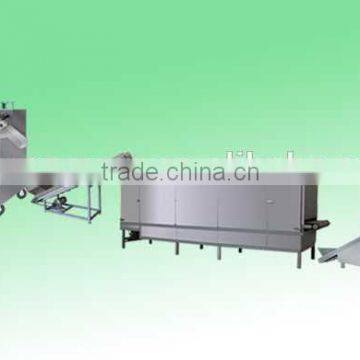 inflating snacks processing line