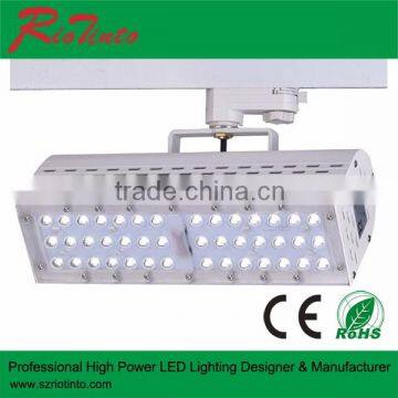 AC100~277V commercial led track light for cloth shop led track spot light