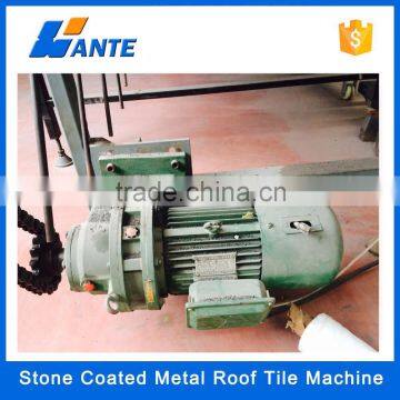 High quality aluminum zinc plate colorful stone coated metal roof tile machine, heat resistant roof material                        
                                                Quality Choice