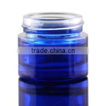 Whole Sale Beauty Supply Cobalt Blue Glass Jar photo-2