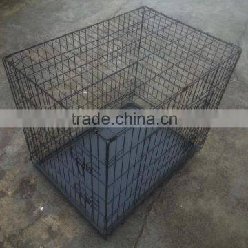 large steel double welded wire mesh dog cage