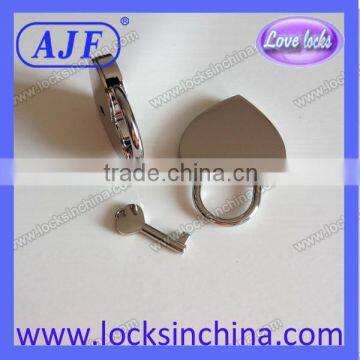 Silver love padlocks for valentines day promotional gift